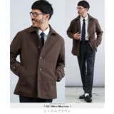 ミックスブラウン | ◆JIGGYS SHOPテックメルトンシングルＰコート◆メンズコート | JIGGYS SHOP