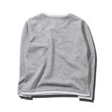 ◆ジオメトリックジャガード フェイクレイヤード キーネックロンT◆ジャガード | JIGGYS SHOP | 詳細画像5 