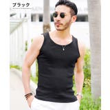 ブラック | ◆テレコタンクトップ◆夏服 Men s | JIGGYS SHOP