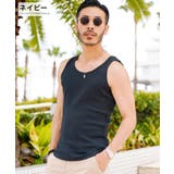 ネイビー | ◆テレコタンクトップ◆夏服 Men s | JIGGYS SHOP