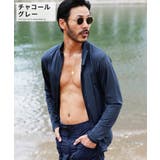 チャコールグレー | ◆ZIPラッシュガード◆ZIP ジップ 薄手 | JIGGYS SHOP