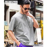 ヘザーグレー | ◆クルーネック ポケ付き 無地Tシャツ◆ポケット付き | JIGGYS SHOP