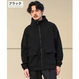 ブラック | ◆コーデュロイビックシルエット裏起毛ブルゾン◆ ブルゾン メンズ | JIGGYS SHOP