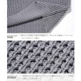 ニット メンズ◆ビッグワッフルクルーニットセーター◆メンズニット セーター | JIGGYS SHOP | 詳細画像10 