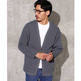 カーディガン メンズ 速乾◆ワッフルガウンカーディガン◆ニットカーディガン | JIGGYS SHOP | 詳細画像12
