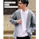 カーディガン メンズ 速乾◆ワッフルガウンカーディガン◆ニットカーディガン | JIGGYS SHOP | 詳細画像4