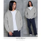 ミックスグレー | ジップ パーカー メンズ | JIGGYS SHOP
