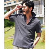 カプリシャツ メンズ 半袖シャツ◆綿パナマ織スキッパーシャツ◆大人 | JIGGYS SHOP | 詳細画像13