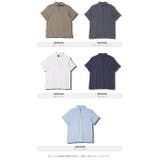 カプリシャツ メンズ 半袖シャツ◆綿パナマ織スキッパーシャツ◆大人 | JIGGYS SHOP | 詳細画像7