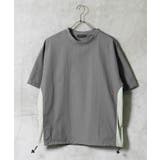 接触冷感 速乾 Tシャツ メンズ 半袖 裾ドローコード ロゴ刺繍 ワンポイント | JIGGYS SHOP | 詳細画像6 