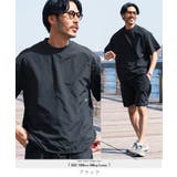 ブラック | 接触冷感 速乾 Tシャツ メンズ 半袖 裾ドローコード ロゴ刺繍 ワンポイント | JIGGYS SHOP