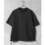 接触冷感 速乾 Tシャツ メンズ 半袖 裾ドローコード ロゴ刺繍 ワンポイント | JIGGYS SHOP | 詳細画像7 