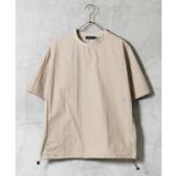 接触冷感 速乾 Tシャツ メンズ 半袖 裾ドローコード ロゴ刺繍 ワンポイント | JIGGYS SHOP | 詳細画像9 