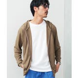 サマーパーカー 薄手 ジップアップパーカー 冷房対策 uv対策 サマーニット | JIGGYS SHOP | 詳細画像16 