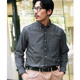 ブロードシャツ メンズ 長袖シャツ ボタンダウン ビジカジ オフィスカジュアル | JIGGYS SHOP | 詳細画像18 