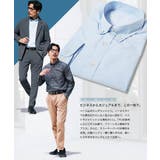 ブロードシャツ メンズ 長袖シャツ ボタンダウン ビジカジ オフィスカジュアル | JIGGYS SHOP | 詳細画像3 