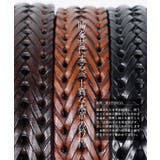 ◆本革編み込み型押しベルト◆ベルト メンズ ブランド | JIGGYS SHOP | 詳細画像4 