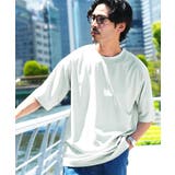接触冷感 Q-MAX0.3 鹿の子オーパーサイズTシャツ メンズ UVカット | JIGGYS SHOP | 詳細画像15