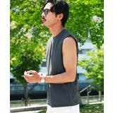 接触冷感 タンクトップ メンズ ノースリーブ スポーツ 鹿の子 ルーズフィット | JIGGYS SHOP | 詳細画像15