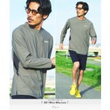 グレー | 南海部品コラボ 接触冷感 メンズ ロンT 速乾 吸湿 UVカット 長袖Tシャツ | JIGGYS SHOP