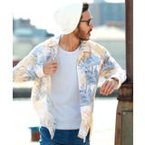 Aリーフ(長袖) | 韓国 メンズ シャツ 服◆オープンカラーシャツ◆ | JIGGYS SHOP