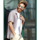 Bグレー(半袖) | 韓国 メンズ シャツ 服◆オープンカラーシャツ◆ | JIGGYS SHOP