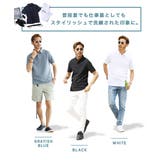 ポロシャツ メンズ 半袖 韓国 夏服◆タックボーダーポロシャツ◆ | JIGGYS SHOP | 詳細画像9