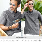 ポロシャツ メンズ 半袖 韓国 夏服◆タックボーダーポロシャツ◆ | JIGGYS SHOP | 詳細画像15