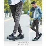 チャコールグレー | ◆ニットフリースZIPラインパンツ◆ | JIGGYS SHOP