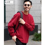 レッド | ◆ドロップショルダー無地BIGロンT◆ | JIGGYS SHOP