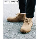ベージュスエード | ◆サイドジップ チャッカーブーツ◆ | JIGGYS SHOP