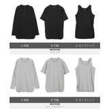 Tシャツ タンクトップ 夏服 ストリート系◆3タイプロング丈ワッフルTシャツ◆ | JIGGYS SHOP | 詳細画像2