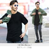 Bブラック(半袖) | Tシャツ タンクトップ 夏服 ストリート系◆3タイプロング丈ワッフルTシャツ◆ | JIGGYS SHOP