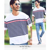 ボーダー | Tシャツ メンズ おしゃれ◆サマーパイルTシャツ◆ひんやり | JIGGYS SHOP