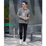 ◆ラーベン編みクルーネック綿ニット◆ニット セーター メンズ | JIGGYS SHOP | 詳細画像10 