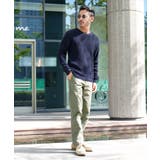 ◆ラーベン編みクルーネック綿ニット◆ニット セーター メンズ | JIGGYS SHOP | 詳細画像14 