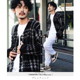 グレンチェック | ◆roshellモヘア調Wジャガードカーディガン◆カーディガン メンズ | JIGGYS SHOP