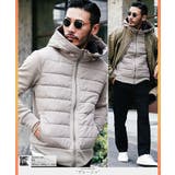 グレージュ | 中綿ジャケット メンズ ブルゾン◆roshell | JIGGYS SHOP