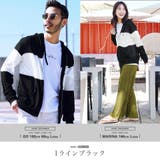 1ラインブラック | パーカー 薄手 ジップアップパーカー | JIGGYS SHOP