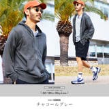 チャコールグレー | パーカー 薄手 ジップアップパーカー | JIGGYS SHOP
