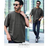 チャコールグレー | 切り替えTシャツ◆切り替えドルマンＴ◆ドルマン Tシャツ 半袖 | JIGGYS SHOP