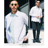 ホワイト | ◆綿麻ストレッチレギュラー長袖シャツ◆綿麻シャツ レギュラーカラー メンズ | JIGGYS SHOP