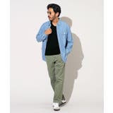 ◆ストレッチVネック無地長袖Tシャツ◆ロンT メンズ Tシャツ | JIGGYS SHOP | 詳細画像9 