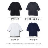 ◆ストレッチVネック無地5分袖Tシャツ◆ ストレッチ ストレスフリーカットソー | JIGGYS SHOP | 詳細画像4 