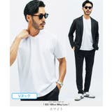bホワイト［Vネック］ | ジャケット専用Tシャツ◆Tシャツ 半袖 メンズ | JIGGYS SHOP