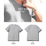 ◆ワッフルVネック半袖Tシャツ◆カットソー Tシャツ メンズ | JIGGYS SHOP | 詳細画像6 