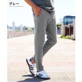 グレー | ◆roshell シアサッカー スリムパンツ◆テーパードパンツ | JIGGYS SHOP