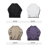 吸汗速乾 ロンT メンズ◆ルーズフィットVネックロンT◆Tシャツ | JIGGYS SHOP | 詳細画像18 