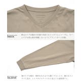 吸汗速乾 ロンT メンズ◆ルーズフィットVネックロンT◆Tシャツ | JIGGYS SHOP | 詳細画像21 