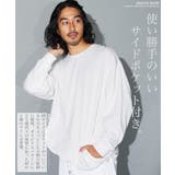 吸汗速乾 ロンT メンズ◆ルーズフィットクルーネックロンT◆Tシャツ | JIGGYS SHOP | 詳細画像3 